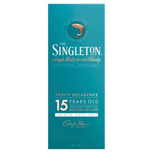 Whisky szkocka single malt 15YO alk. 40,0% obj. The Singleton 700 ml