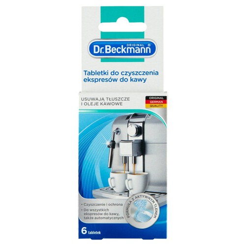 Tabletki do czyszczenia ekspersów do kawy Dr. Beckmann 6 sztuk