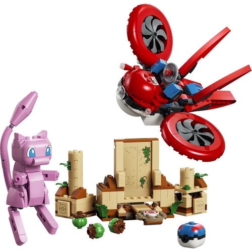 Pokémon SMART Play: Poszukiwania Mitycznego Mew za pomocą drona 72161 LEGO 1 sztuka
