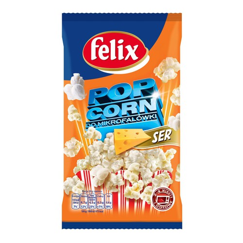 Popcorn do mikorfali o smaku serowym Felix 90 g