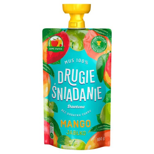 Przekąska śniadaniowa mango jabłko Dawtona 100 g