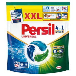 Kapsułki do prania 4in Discs Universal   Persil 40 kapsułek