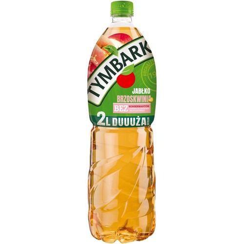 Napój niegazowany Jabłko-Brzoskwinia Tymbark 2 l