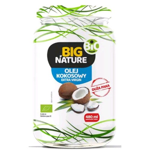 BIO Olej kokosowy extra virgin BIG Nature 480 ml