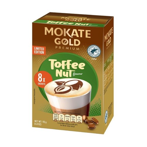 Napój kawowy Toffee Nut   Mokate 8 sztuk