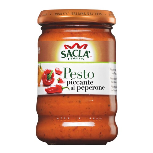 Pesto chili ostre Sacla 190 g