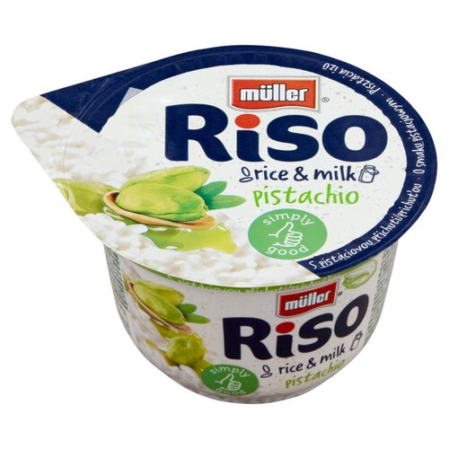 Riso deser mleczno-ryżowy o smaku pistacjowym Muller 200 g