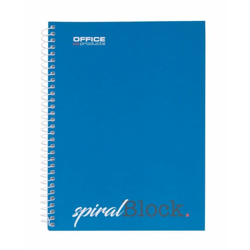 Kołonotatnik  A5 w kratkę 80 kart. Office Products 1 sztuka