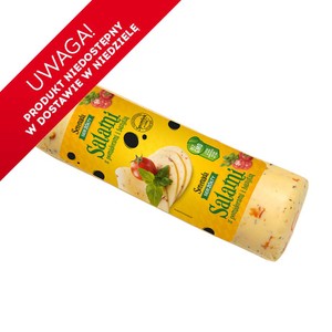 Ser Salami z pomidorem i bazylią plastry Serenada na wagę ok. 250 g
