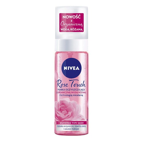 Pianka oczyszczająca z wodą różaną NIVEA 150 ml