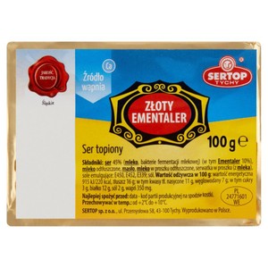 Ser topiony ementaler Sertop 100 g