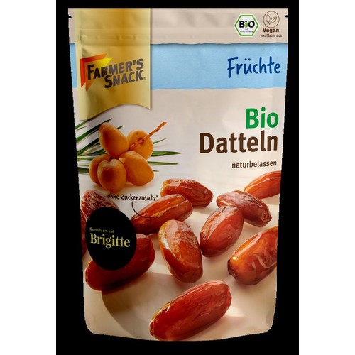 BIO Daktyle Ekologiczne suszone  FARMER'S SNACK 130 g