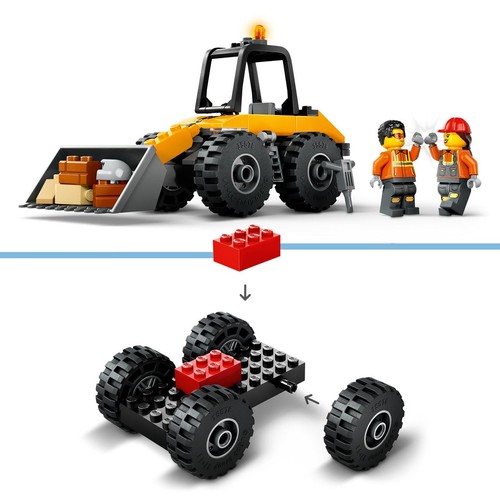 City Żółta ładowarka kołowa 60450 LEGO 1 sztuka