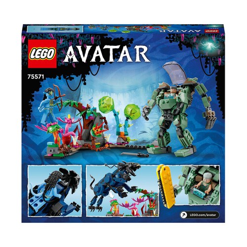 Avatar Neytiri i Thanator kontra Quaritch w kombinezonie PZM 75571 LEGO 1 sztuka