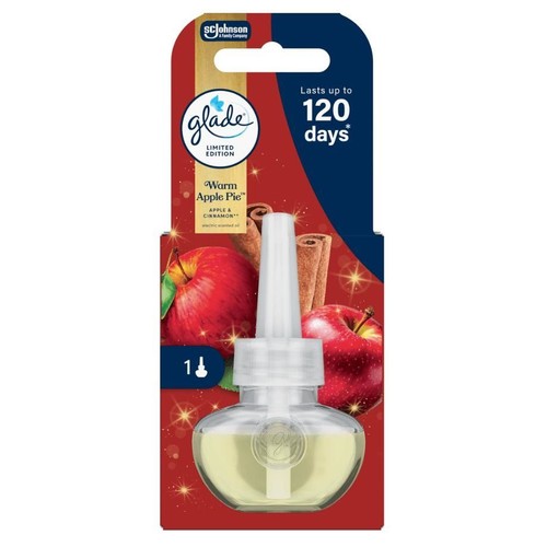 Zapas do elektrycznego odświeżacza powietrza z Warm Apple Pie Glade 20 ml