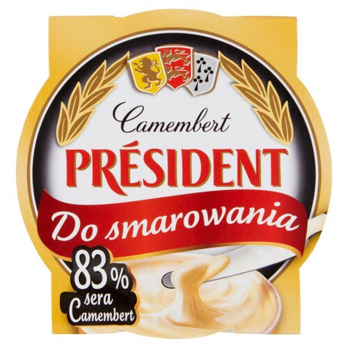 Camembert do smarowania President 120 g