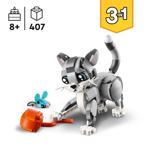 Creator 3 w 1 Psotny kot 31163 LEGO 1 sztuka