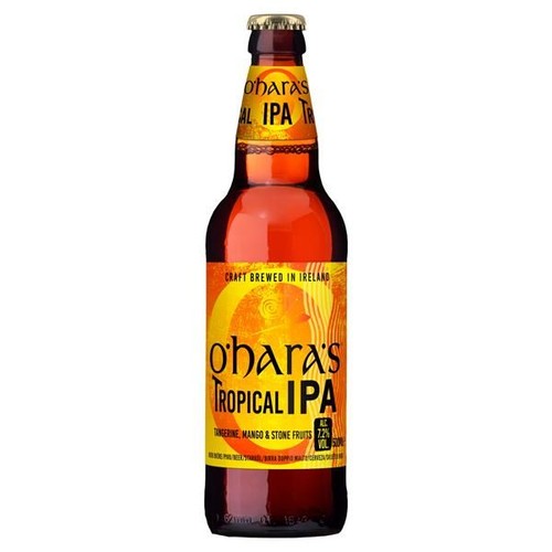 Piwo irlandzkie india pale ale Tropical IPA alk. 7,2% obj. O’Hara’s 500 ml