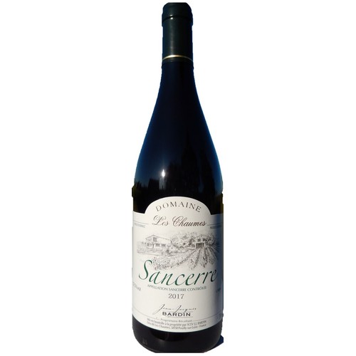 Wino czerwone wytrawne Les Chaumes Sancerre Rouge J.J.Bardin 750 ml