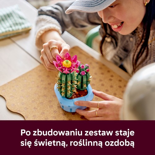 Botanicals Kwitnący kaktus, roślina ozdobna, klocki 11509 LEGO  1 sztuka