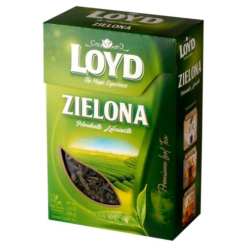 Herbata zielona liściasta  Loyd 80 g