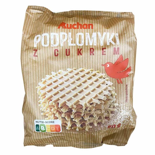 Podpłomyki z cukrem Auchan 70 g