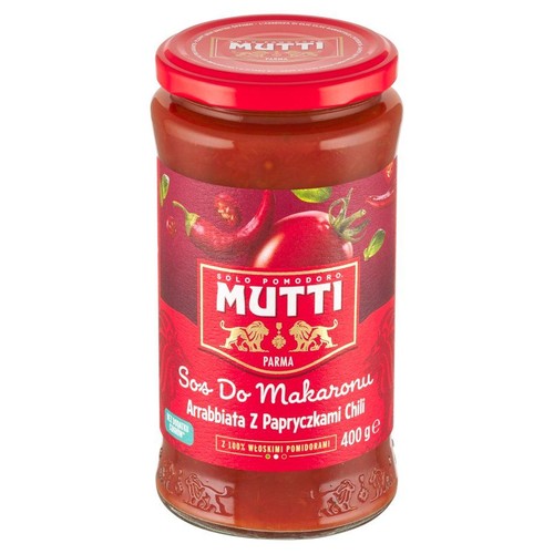 Sos pomidorowy z papryczkami chilli  Mutti 400 g 