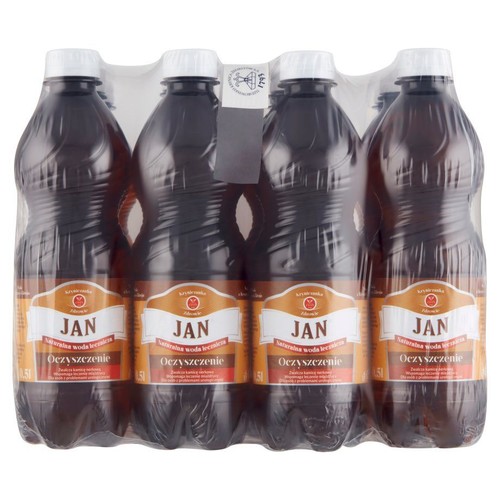 Naturalna woda lecznicza JAN Oczyszczenie Kryniczanka 12 x 500 ml