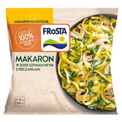 Makaron tagliatell z sosem szpinakowym FRoSTA 450 g