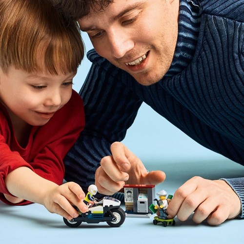 City Pościg na motocyklu policyjnym dla dzieci 60455 LEGO 1 sztuka