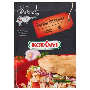 Sekrety Kuchni Tureckiej Kebab Kotányi 20 g