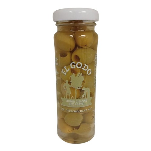 Oliwki zielone bez pestki El Godo 50 g