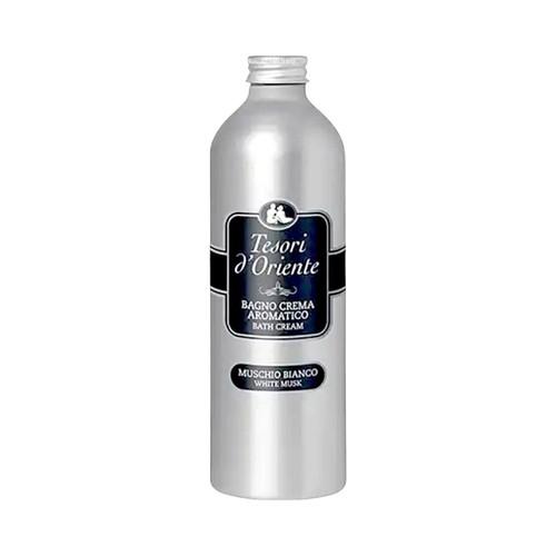 Kremowy płyn do kąpieli Muschio Bianco Białe piżmo Tesori d'Oriente 500 ml