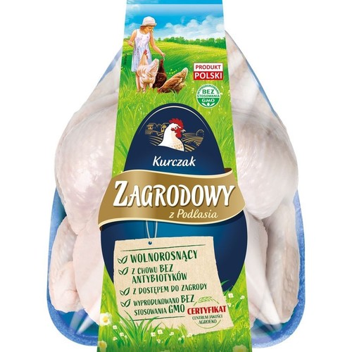 Kurczak zagrodowy tuszka Drosed na wagę ok. 1,6 kg
