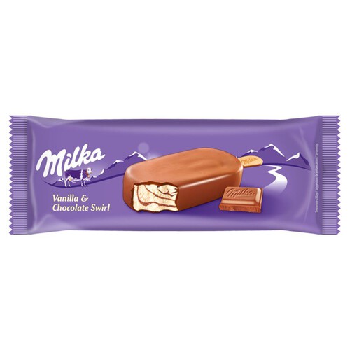 Lody Vanilla Chocolate Swirl Milka 100 ml