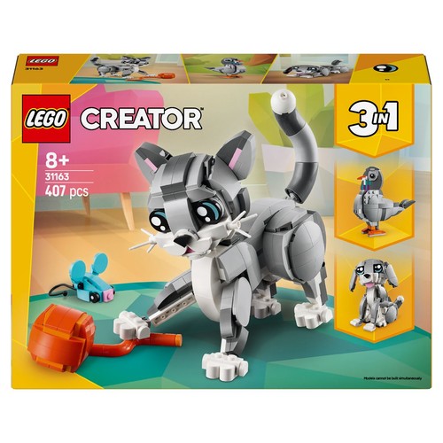 Creator 3 w 1 Psotny kot 31163 LEGO 1 sztuka