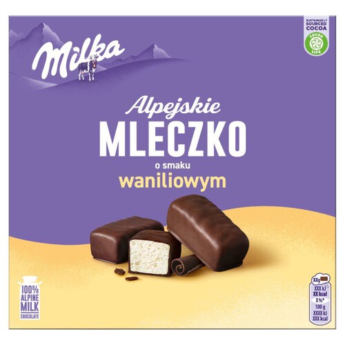 Pianka o smaku waniliowym Milka 330 g