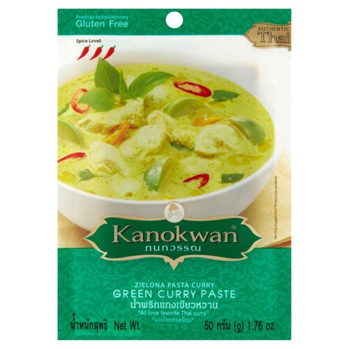 Zielona pasta curry Kanokwan 50 g