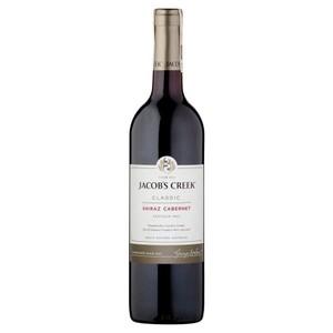 Wino australijskie czerwone wytrawne Shiraz Cabernet alk. 13,0% obj. Jacob's Creek 750 ml