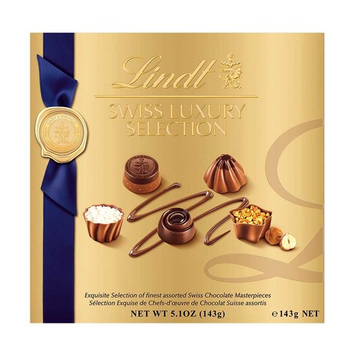 Swiss Luxury Selection bombonierka Lindt 145 g