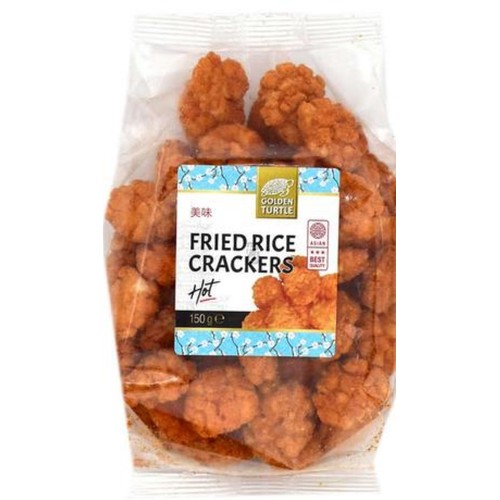 Krakersy ryżowe Hot Fried Golden Turtle 150 g