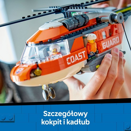 Zestaw konstrukcyjny City Helikopter straży przybrzeżnej 60503 LEGO 1 sztuka