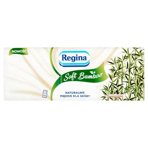 Chusteczki higieniczne Soft Bamboo Regina 10 sztuk