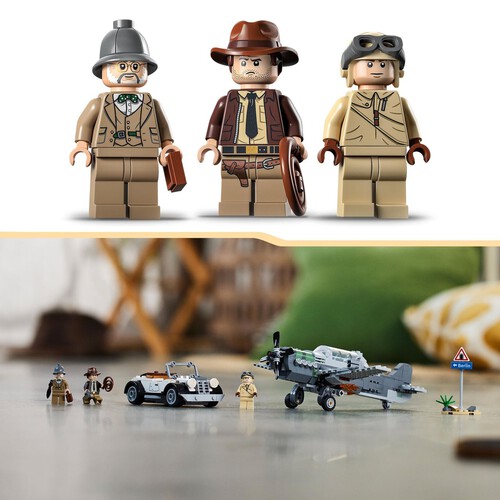 Indiana Jones Pościg myśliwcem 77012 LEGO 1 sztuka