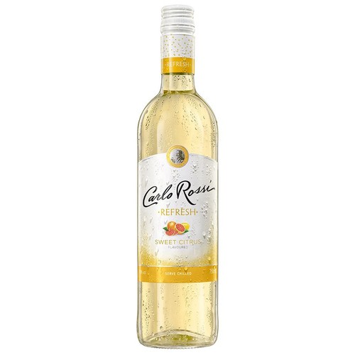 Wino amerykańskie białe słodkie aromatyzowane Refresh Citrus alk. 10,5% obj. Carlo Rossi 750 ml