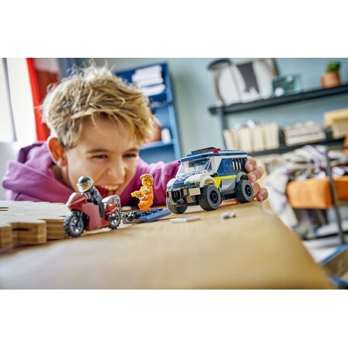 City Furgonetka policyjnego konwoju więziennego 60479, zabawka konstrukcyjna LEGO 1 sztuka
