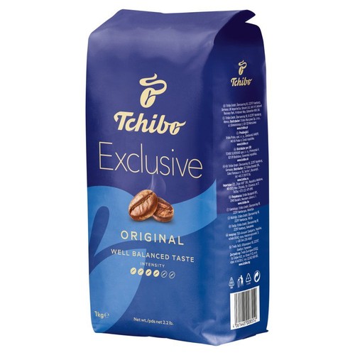 Kawa palona ziarnista Exlusive Tchibo 1 kg