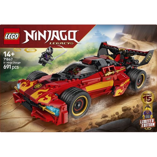 NINJAGO Ninjaścigacz X-1 - 15-lecie 71867 LEGO 1 sztuka
