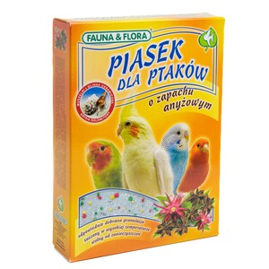 Piasek dla ptaków o zapachu anyżowym Fauna i Flora 1 kg