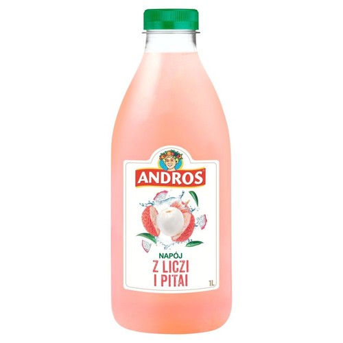 Napój z Liczi i Pitai Andros 1 l